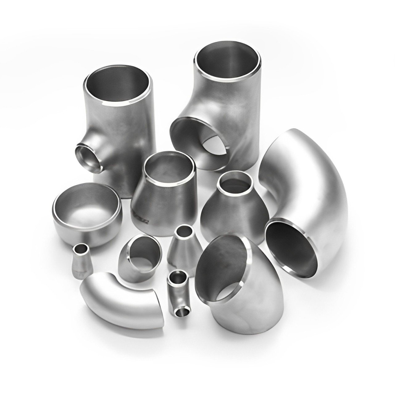 Stainless Steel Pipe Fittings,A403 WP304L/316L Elbow,Tee,Reducer,Cap,Flange