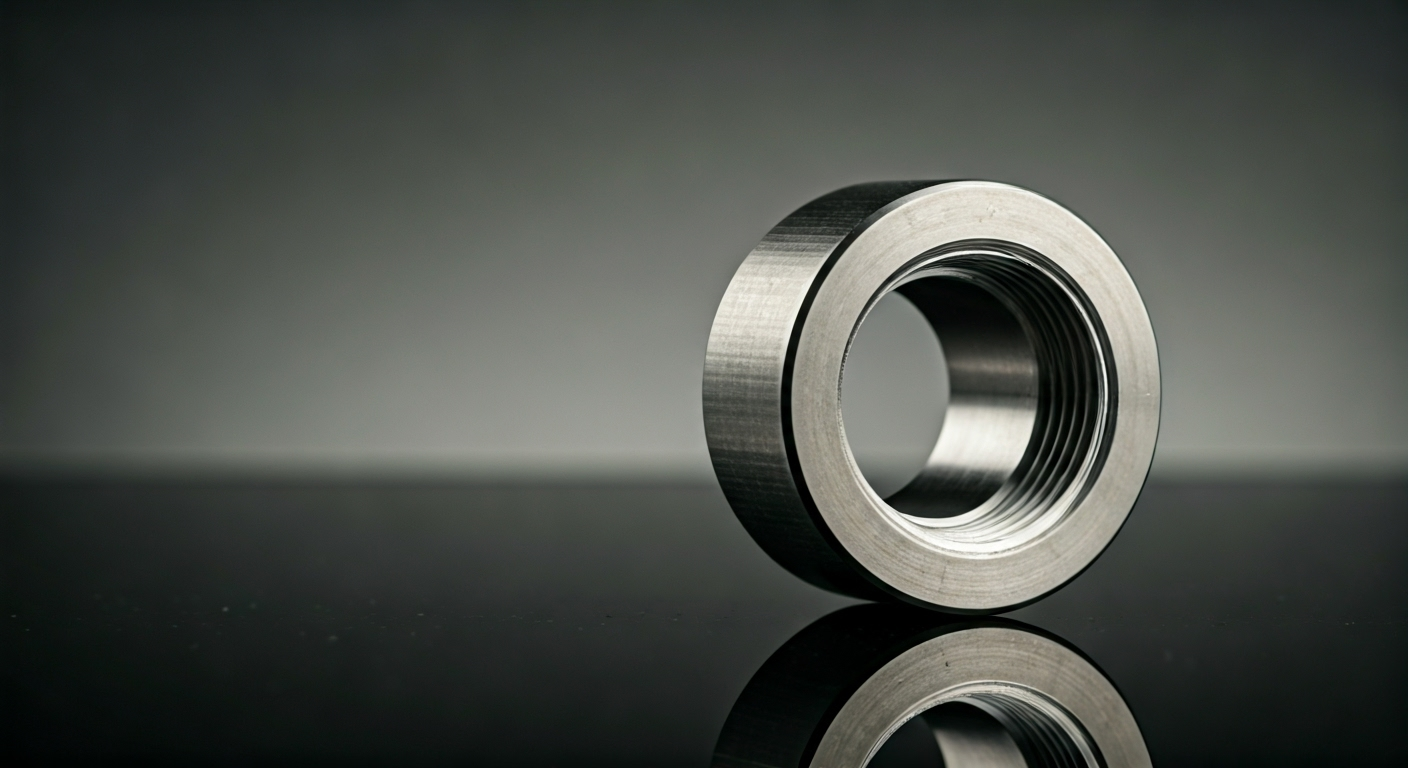 photo realistic stainless tee fitting