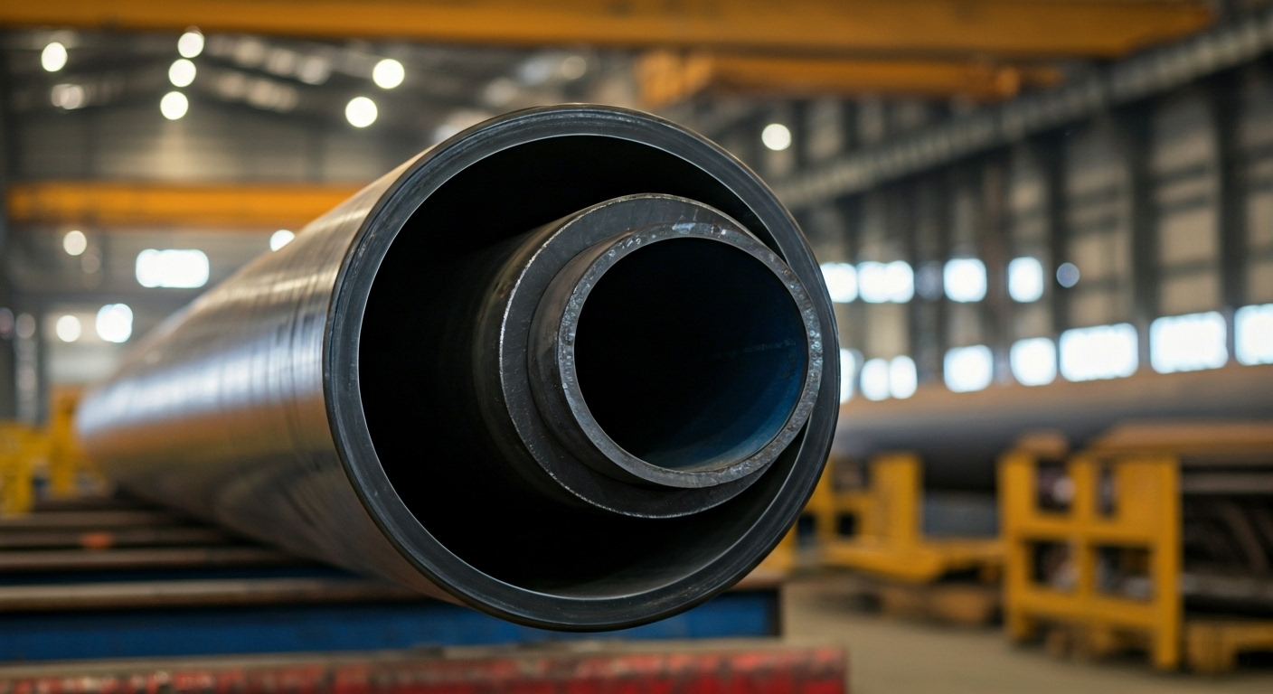 3PE steel pipe cross-section