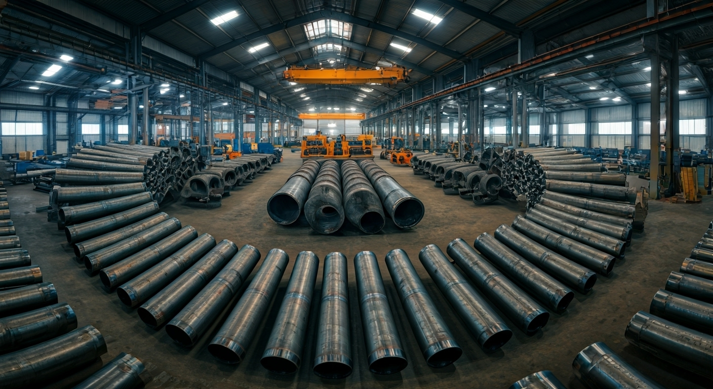 welded pipe elbows in factory