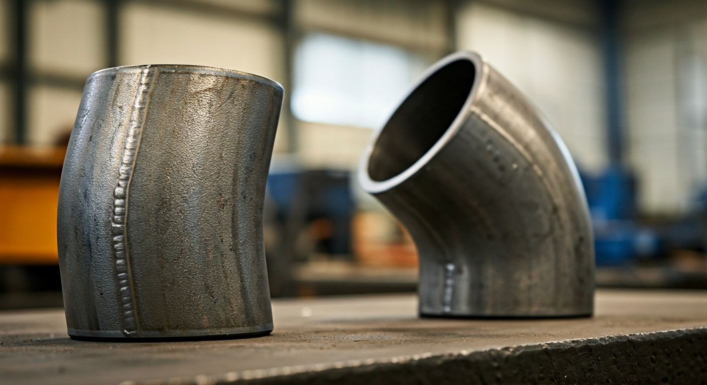 Steel pipe bend and elbow comparison