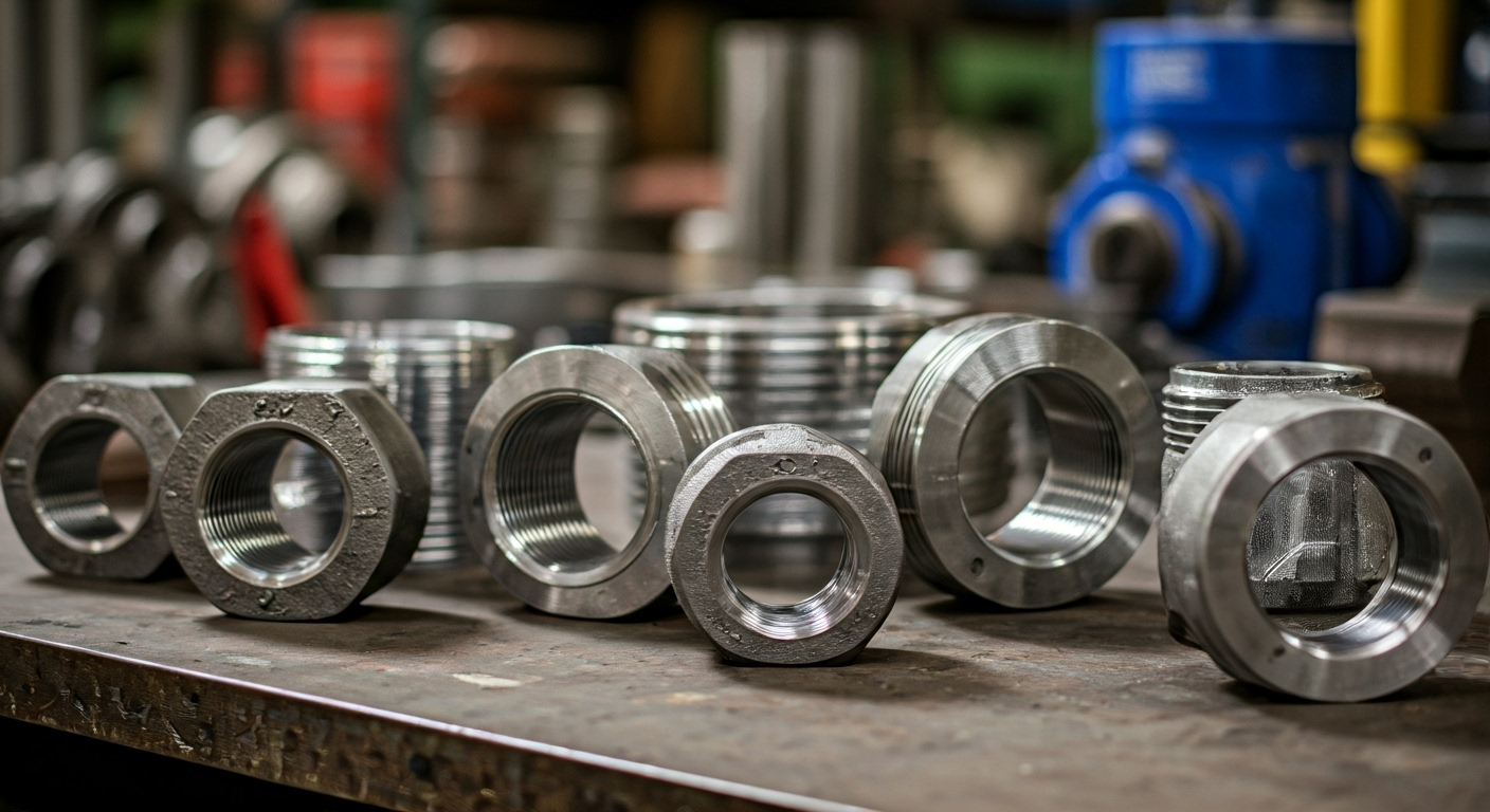 Various ASTM A234 WPB pipe fittings