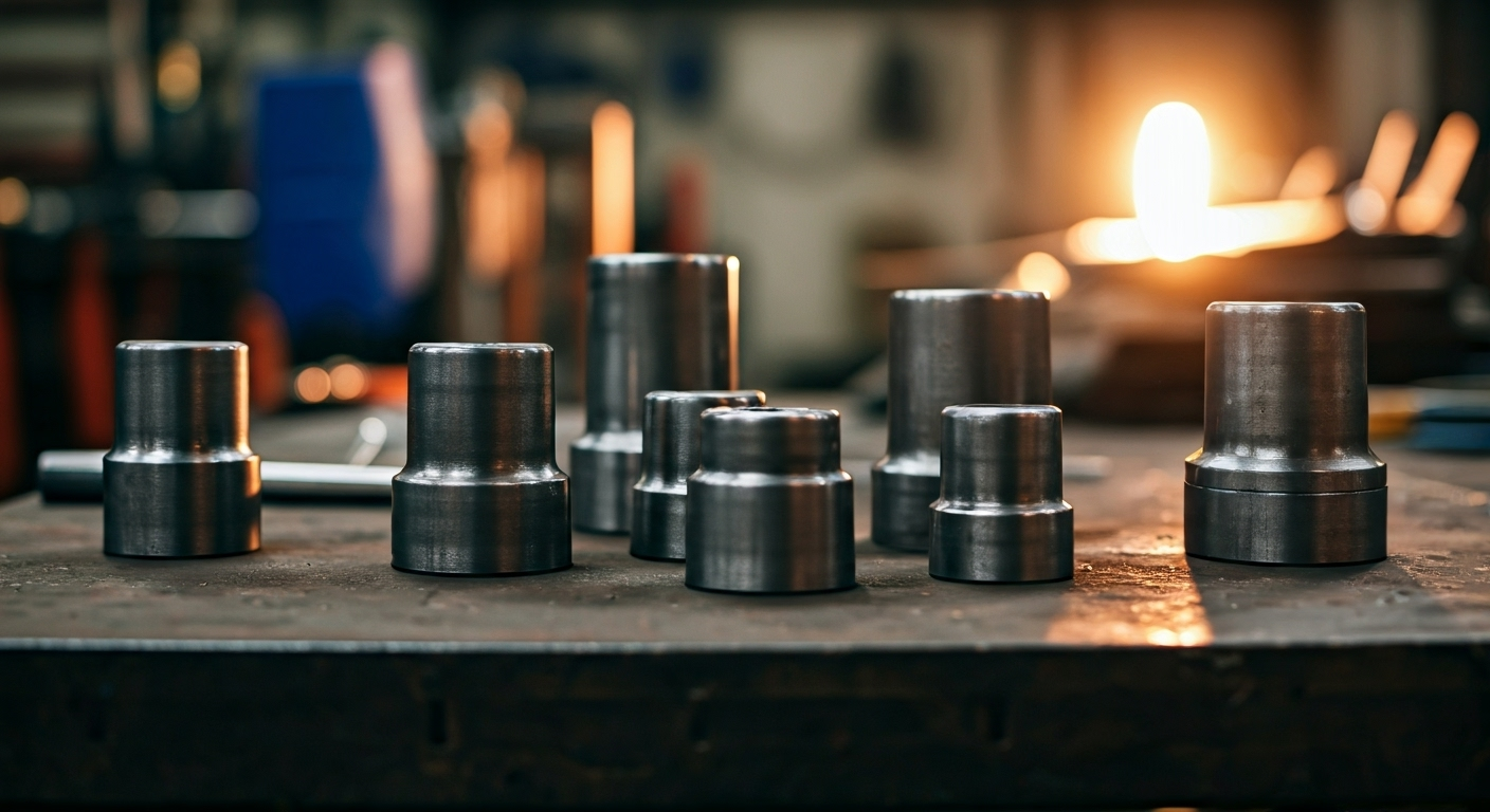 carbon steel butt weld caps display
