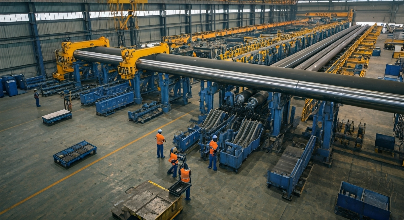 3PE steel pipe production process