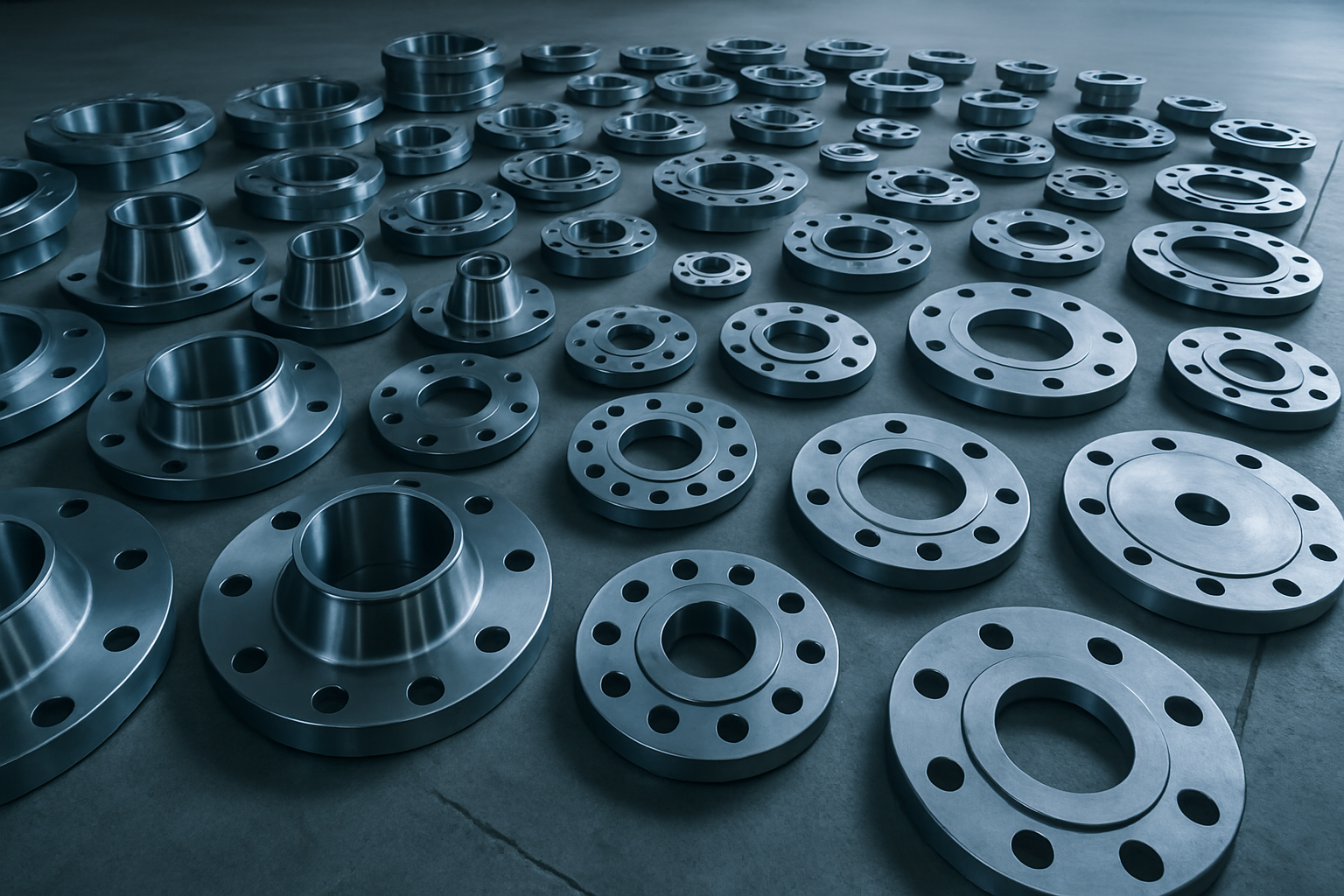 various steel pipe flanges