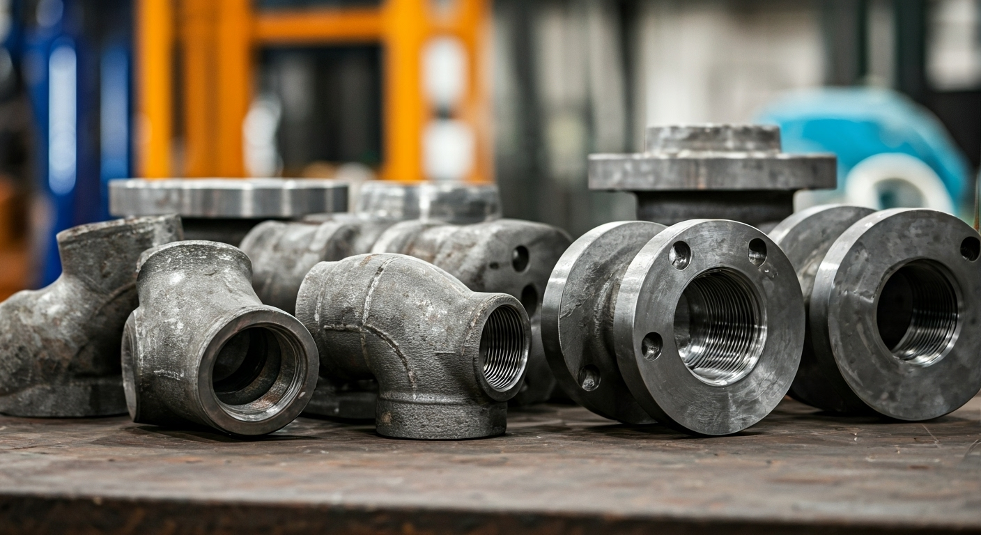 carbon steel pipe fittings assortment