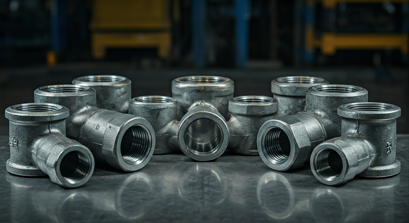Butt weld pipe fittings on surface
