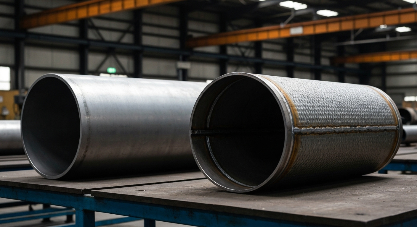 Seamless vs welded pipes