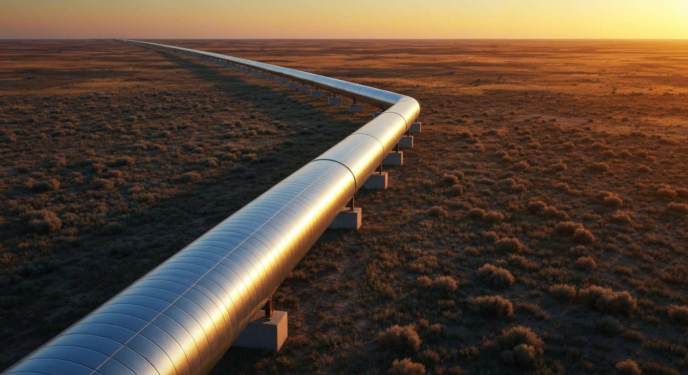 Steel pipeline with protective coating