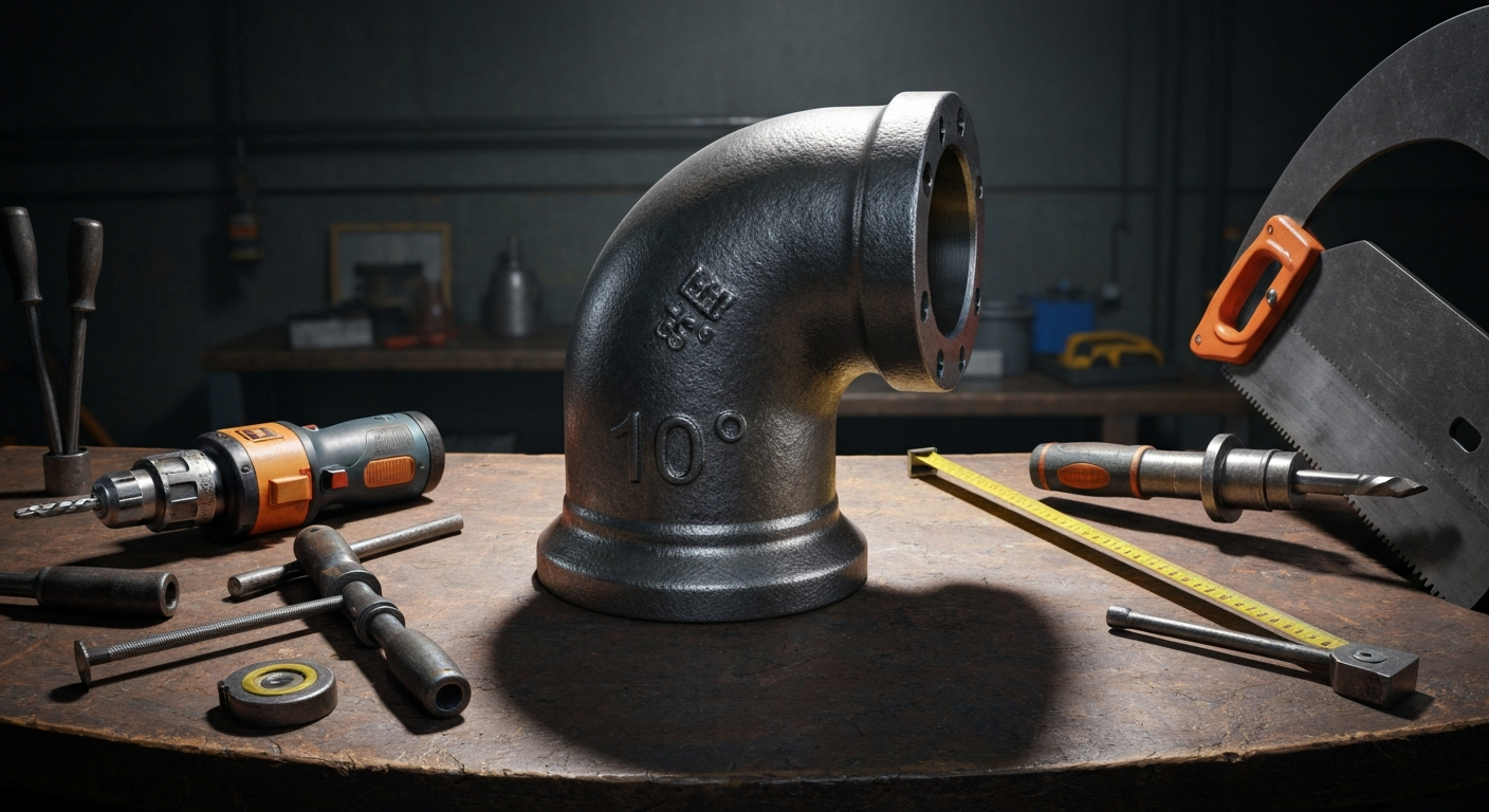 Carbon steel 45 degree elbow fitting