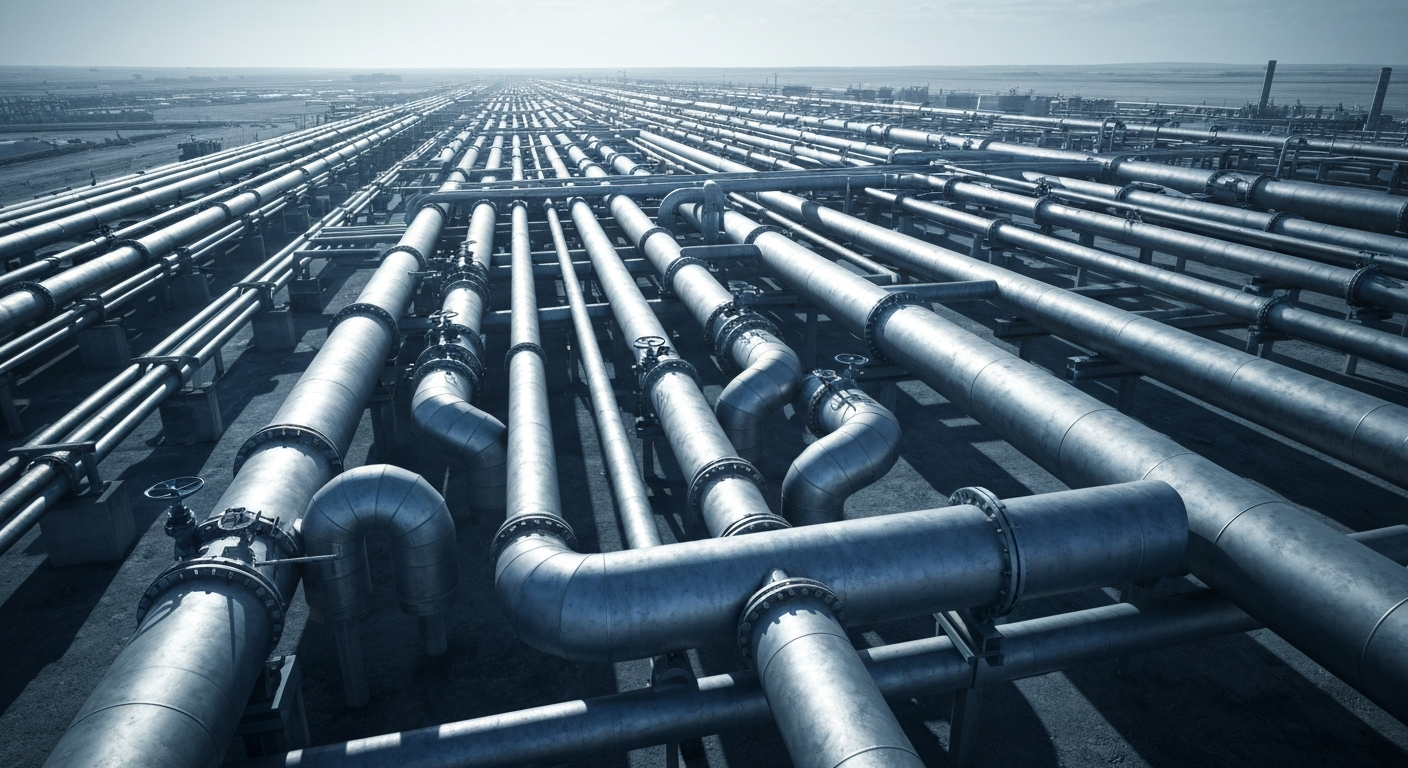 Industrial system with elbows