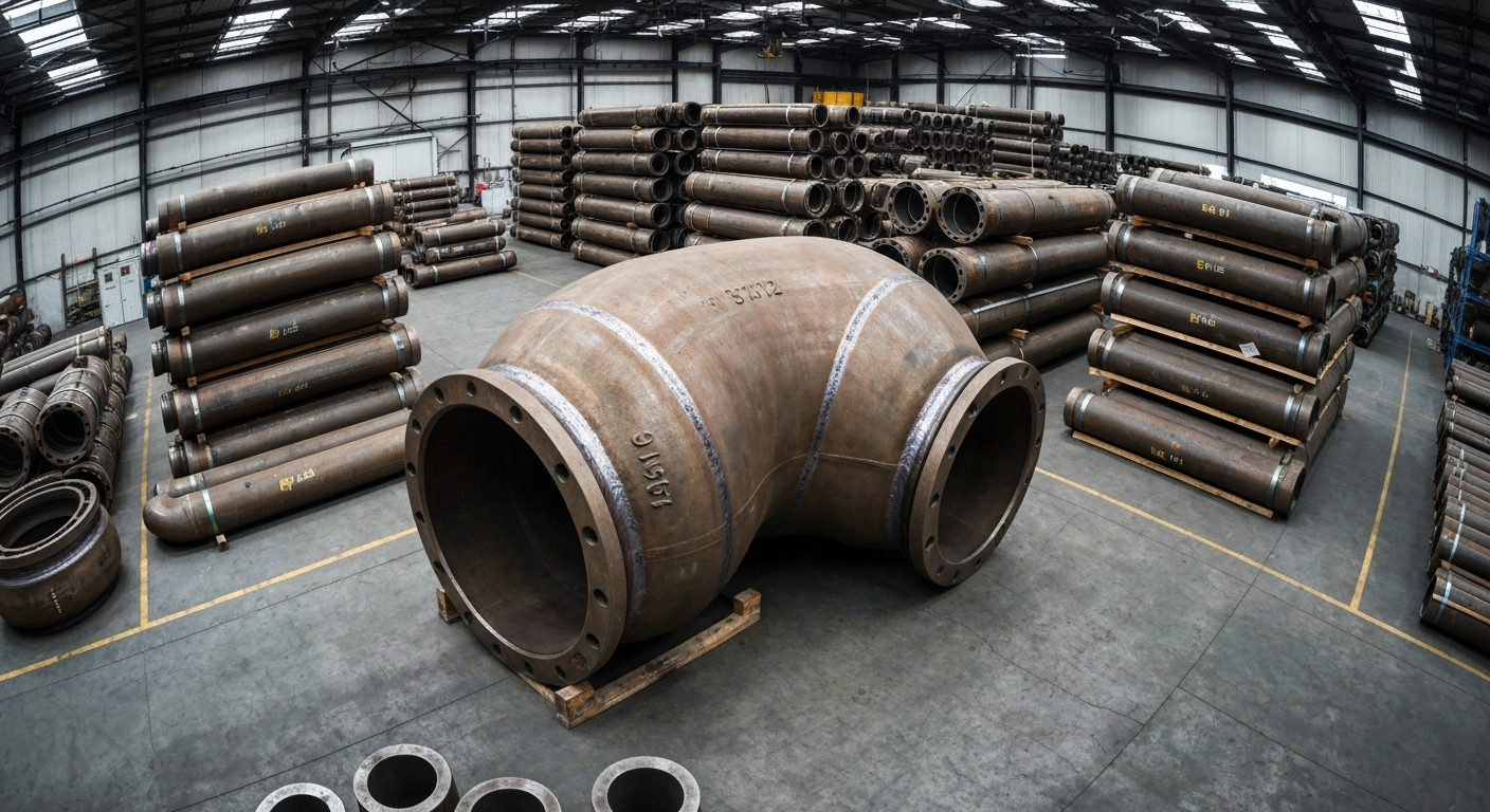 10 inch elbow fitting in warehouse